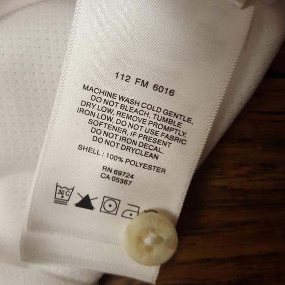 Columbia Golf Polo short sleeve white shirt - Picture 5 of 8